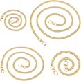 thumbnail image 1 of HLONK 4 Colors Metal Chain Extender 4.9 Inch Short Chain Bag Strap Extender Replacement Mini Purse Chain with Spring Gate Ring Decoration Chain for Satchel Shoulder Bag Crossbody Bag, 1 of 5