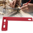 thumbnail image 4 of Wear-Resistant Woodworking Accessory, T-Shaped Rust-Proof Hole Ruler, For Assist Woodworking Marking, 4 of 8