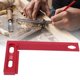 thumbnail image 5 of Accesorio De Carpintería Duradero, Regla De Orificio De Aluminio A Prueba, Para Ayudar A Marcar La Carpintería Mantiene Una Estructura Razonable OTVIAP Woodworking Accessory, 5 of 8