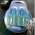 thumbnail image 1 of Safe Skies 06 Aero TSA Lock 2P - Aqua Blue, 1 of 4