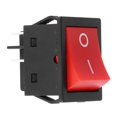 thumbnail image 2 of 30A Square Rocker Switch, 4 Pins, ON OFF, Waterproof, Dustproof, Long Service Life, with Insulated Plastic Shell, for Electric Equipment, 2 of 8