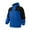 Blue, variant on USSUMA Men Jackets Waterproof Windproof Jacket Long Sleeved Hooded Zipper Pocket Coat Comfy Multicolor Loose Outerwear Climbing Fall Top