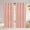 Blush, variant on Porsha Woven Textured Room Darkening Grommet Window Curtain Panel, Blush, 54x84 Inches