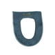 thumbnail image 1 of Monstrate Almohadilla para asiento de inodoro, repuesto lavable, Color sólido, suave, con cremallera, para invierno y otoño, accesorios para Suministros de limpieza para el hogar Verde, 1 of 6