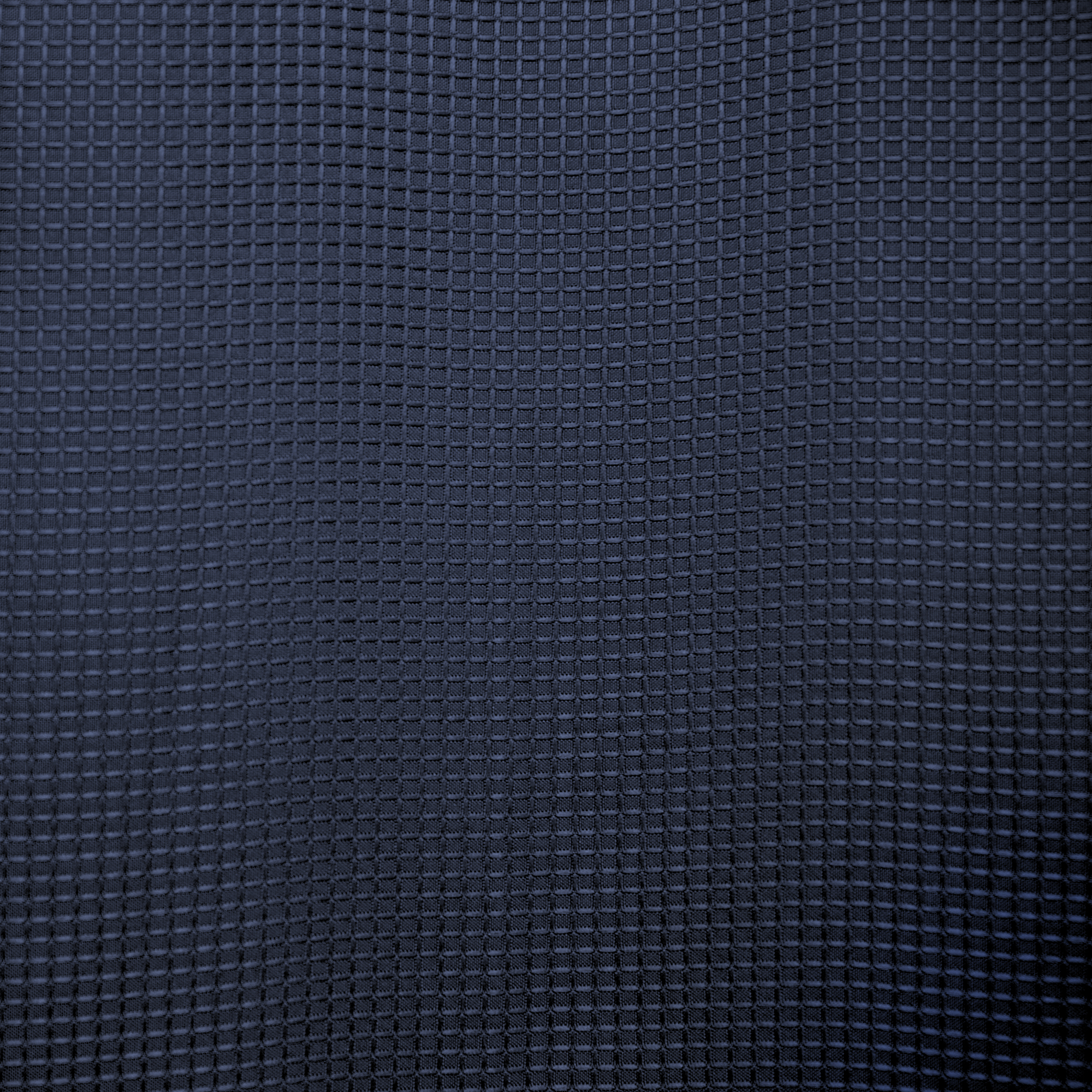 Navy Blue Fabric Shower Curtain, 70" x 72", Mainstays Classic Waffle Weave Pattern - image 2 of 5