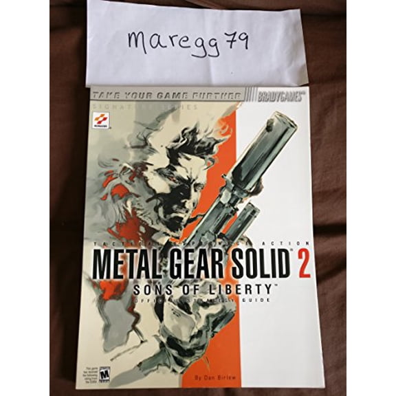 Pre-Owned Metal Gear Solid 2: Sons of Liberty Official Strategy Guide, 9780744001099, 0744001099, Paperback,