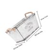thumbnail image 2 of FESTFENDS Simple Flower Bucket De Hierro Con Asa Para Y Plantas, 2 of 8