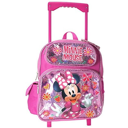 Disney - Small Rolling Backpack - Disney - Minnie Mouse Shiny 002077 - 0