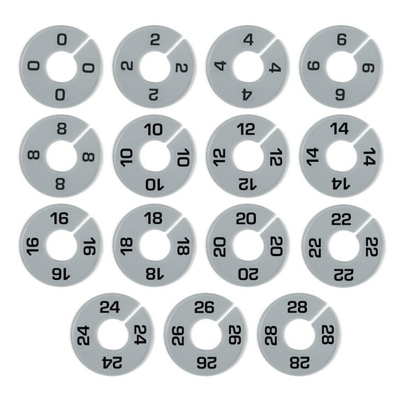 SSWBasics Round Size Divider for Hangrail Women's Assortment