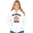 thumbnail image 4 of Funny Fall Pumpkin Lover Pun Zip Up Hoodie Men's Women's Brisco Brands X, 4 of 6