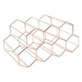 thumbnail image 1 of Elegante estante para vino, regalos para vino, 9 , soporte para de vino, soporte para exhibición de vino, soporte para licor Baoblaze Estante de vino de encimera, 1 of 7