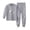 Grey, variant on Gubotare 100% Cotton Baby Boys Girls Pajamas Set Long Sleeve Sleepwear Grey,Size 5-6 Years