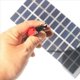 thumbnail image 3 of 2X Panel Solar de Polisilicio de 5W 12V el Panel de Carga Impermeable PortáTil para Exteriores con Clips Puede Cargar la BateríA de 9-12V, 3 of 5