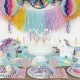 thumbnail image 3 of 6.5" x 6.5" Disposable Dreamy Unicorn Paper Napkins, 20 Count, by Way To Celebrate, 3 of 6