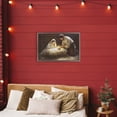thumbnail image 3 of Christ Is Born Nativity Gray Floating Frame Canvas Art, 25 x 17, Made In USA, 3 of 8
