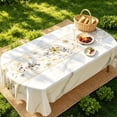 thumbnail image 2 of SLYNSHome French Floral Tablecloth, Waterproof Scratch Resistant Wipe Clean Table Cover,Rectangular Dining Decor For Kitchen Tea Table Indoor Home Decor, 2 of 6