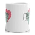 thumbnail image 3 of Forever Yours Coffee Tea Ceramic Mug Office Work Cup Gift 11 oz, 3 of 3