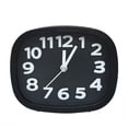 thumbnail image 1 of Billuyoard Herramientas de reloj despertador, doméstico en interiores, mesita de noche, relojes analógicos de profesionales, accesorios de Decoración del hogar Negro, 1 of 6
