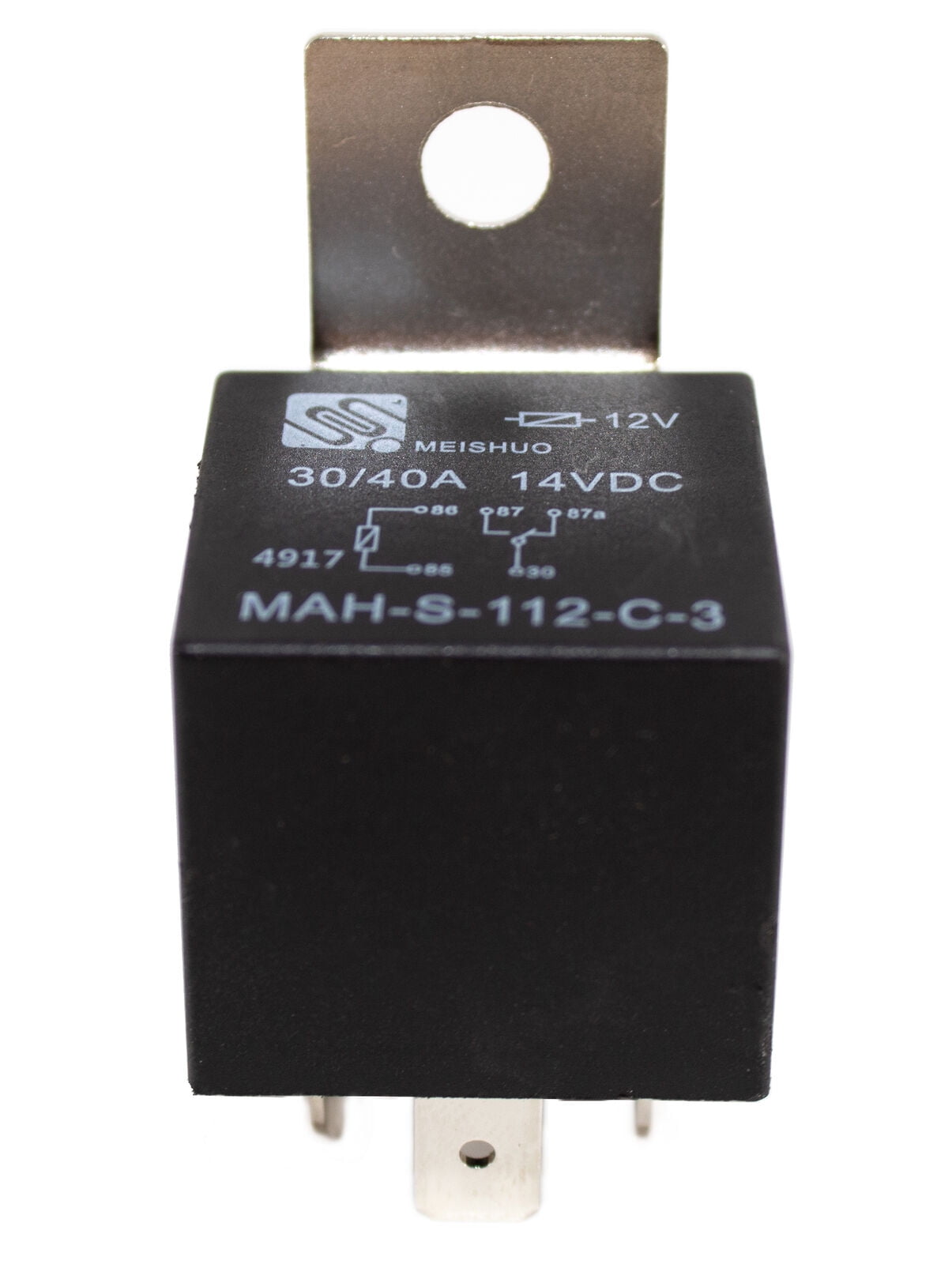 10x Carro 12 V 12 Volts Dc 40a Amp Relé Arnês Soquete 5 | Parcelamento - Foto 2