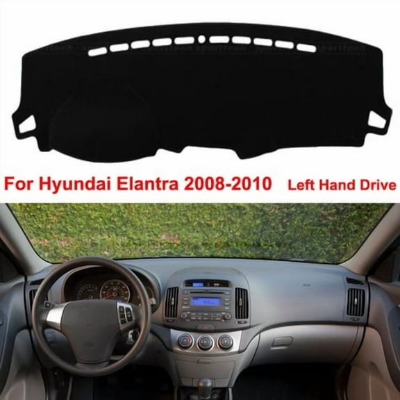 Car Dashboard Dash Mat Dashboad Cover Anti-Sun for Hyundai Elantra 2008-2010