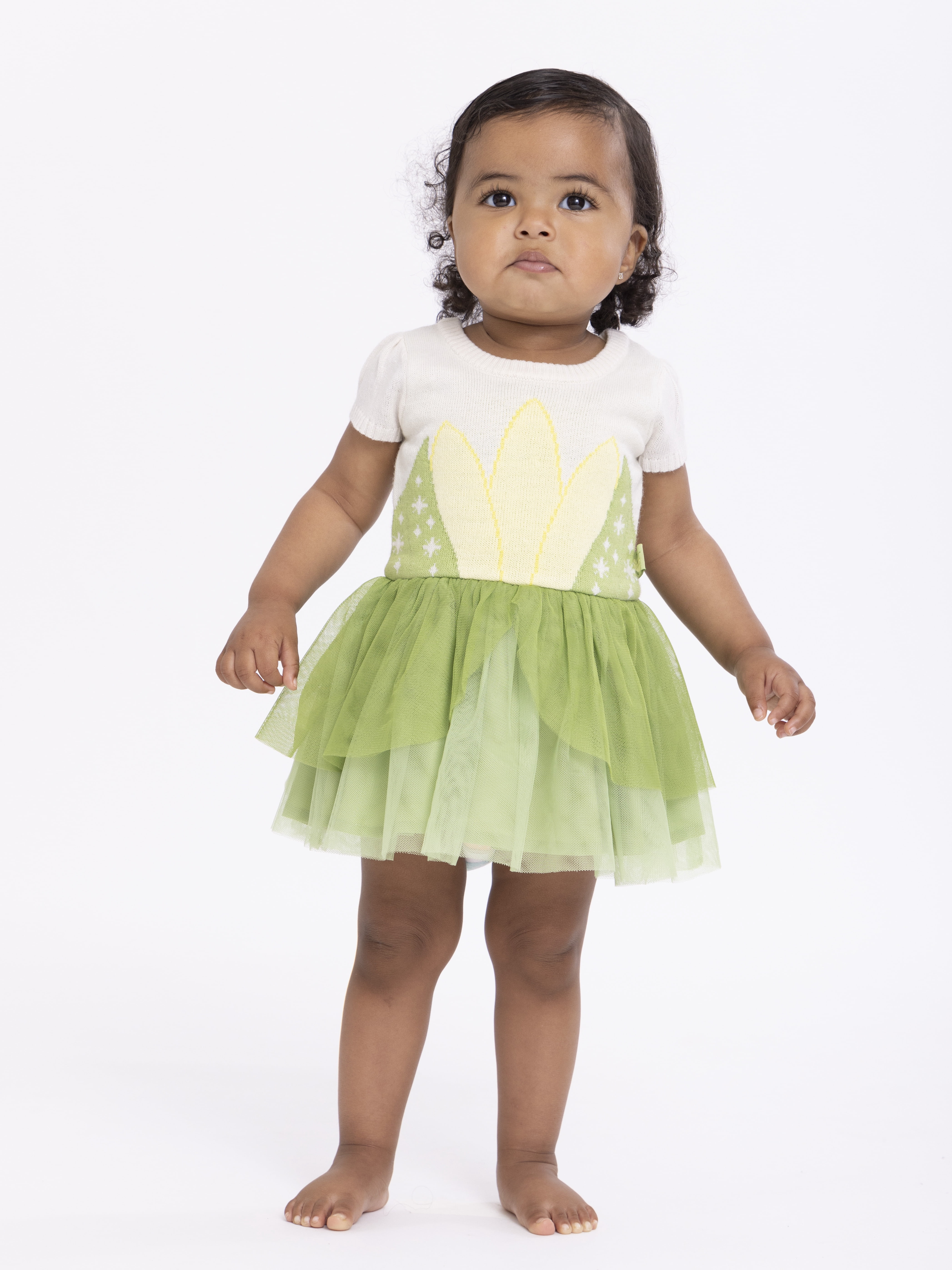 Disney Baby Girl Princess Tiana Cosplay Dress, Sizes 0/3 Months-6/9 Months  - Walmart.com