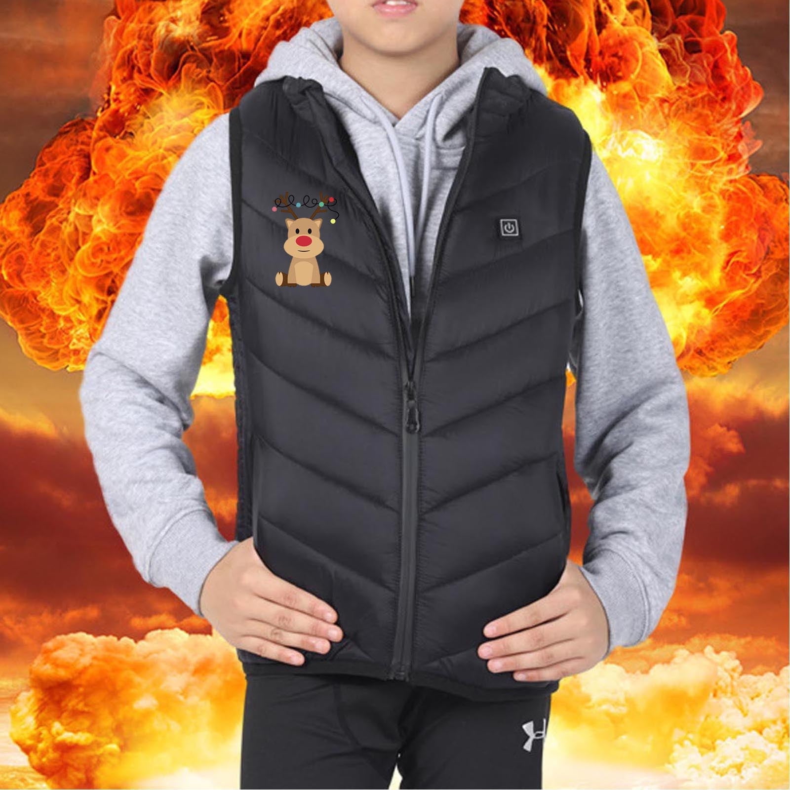 Manteau chauffant enfant sale