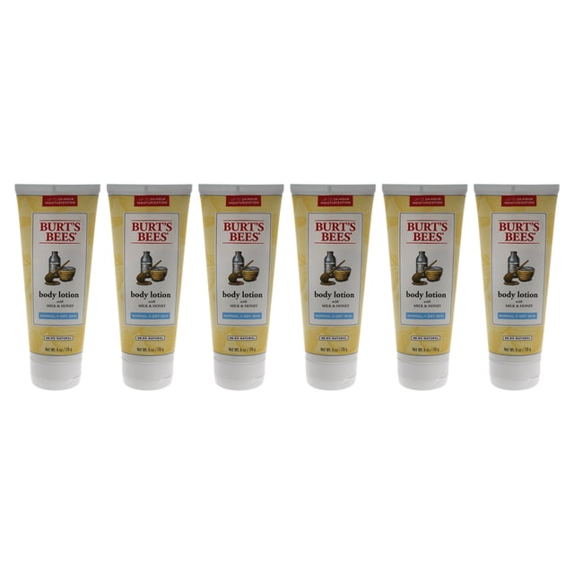 Loción Corporal con Leche y Miel Burts Bees 6 oz Paquete de 6
