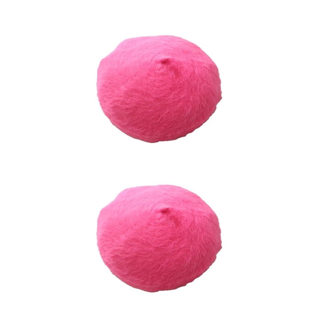 Sonducket Boina gorras transpirables estilo coreano clásico cómodo sombrero elegante sombreros suministros de ropa para mujeres niñas rojo ciruela rojo ciruela 2piezas Sonducket CBP347165