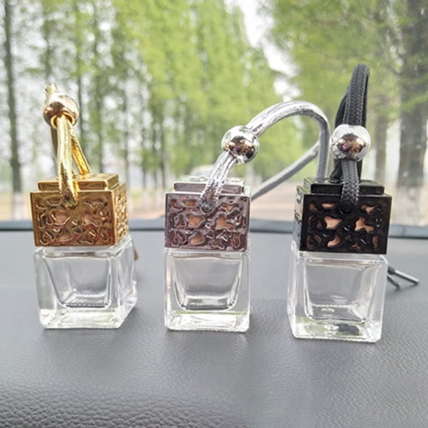 Gwong Decoración hogareña Botella de perfume Portátil Vidrio multifuncional Aceites Esenciales Difusor Adorno para viajes Gwong 21062095