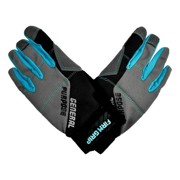 Guantes Para Trabajo Firm Grip Mujer Poliéster Cuero Sintéti