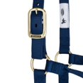 thumbnail image 5 of Cabezada para caballo Weaver Equine de nylon, no ajustable, grande, azul marino, 5 of 5