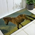 thumbnail image 2 of ONETECH Horse Grassy Field Mountains Doormat Entrance Mat Indoor/Outdoor/Front Door/Bathroom Mats for Home Entrance Outside Entry 19.68*47.24 in, 2 of 6