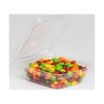 thumbnail image 2 of Inline Plastics Safe-T-Fresh Tamper-Proof Hinged Plastic Deli Containers, 8 Oz, Clear, Case Of 240, 2 of 3