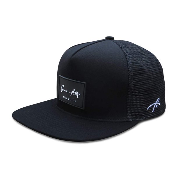Gorras de malla Trucker Hat Grace Folly Snapback negras