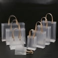 thumbnail image 2 of Bolsas de regalo transparentes de 10 piezas para invitados, embalaje de dulces, logotipo personalizado, para boda, cumpleaños, fiesta de navidad, 2 of 4