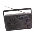 thumbnail image 3 of Bunblic Portable Radio Transistor Radio Elderly Retro Design Tabletop with Handle Multifunctional Decor Easy to Use Indoor Home FM AM, 3 of 8