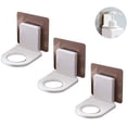 thumbnail image 1 of Succión de champú, soportes para botellas de gel de ducha, ganchos dispensadores de jabón, soporte para jabón líquido para baño, montaje en pared, paquete de 3, 1 of 6