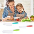 thumbnail image 4 of Kids Cooking Sets Real Kitchen Tools Children Cutter Chef Set Cookware Cake Salad Versatile Dishes Cutting Ergonomic Handles, 4 of 6