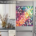 thumbnail image 3 of Yayeee Magnetic Dishwasher Cover for The Front Decoration Home Kitchen Machine Sticker Protector, Green Colorful Circles, 3 of 6