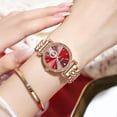 thumbnail image 2 of CRRJU Women's Watch with Crystal Accents and Stainless Steel Bracelet Band, 2 of 5