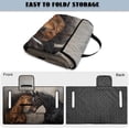 thumbnail image 4 of SEANATIVE Golf Cart Seat Cover Towel for Most 2 Passenger Club Car, EZGO, Yamaha, Sun Protection Golf Cart Front Seat Cushion Covers Protector, 51.2 x 30.3 Inches, Horse Gray, 4 of 7