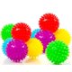 thumbnail image 1 of Pelotas Antiestrés con Púas IMPRESA Paquete de 10 Multicolor Duraderas, 1 of 7
