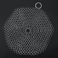 thumbnail image 1 of Herramienta De Limpieza Duradera, Herramienta De Limpieza De Acero Inoxidable, Para Shop Home YLSHRF Stainless Steel Scrubber, 1 of 8