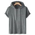 thumbnail image 2 of Men’s Sweatshirt Shirt For Daily Casual Comfort Lightweight Streetwear Top In Solid Color, 2 of 5