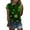 Olive Green, variant on Tejiojio Womens Tops St Patricks Day Shirt Women Shamrock Heart Graphic Tees Get Lucky Shirt Irish Top