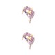 thumbnail image 4 of Sonducket Turbante africano nudo estilo bohemio sombrero cubierta cómodo estiramiento accesorios pérdida Bonnet mujeres diademas amarillo rosa rosa amarillo 2Conjunto, 4 of 6