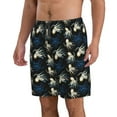 thumbnail image 2 of Salouo Octopus 1 Pattern Swim Trunks for Men,Men's Hawaiian Bathing Suit Swimsuits Quick Dry Swimming Board Shorts Beach Shorts with Pockets-XX-Large, 2 of 6