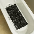 thumbnail image 5 of Semfri Pebble Bath Tub Shower Mat 35 x 16 inch Non Slip Bathtub Mat for Bathroom Showers with Drain Holes and Suction Cups Black, 5 of 6