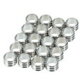 thumbnail image 6 of WHAMVOX  20 Pcs Stainless Steel Spacer Necklaces Bead Supplies Beads, 6 of 8