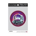 thumbnail image 2 of Die Cut Sticker Because, Science Collection, Astronaut, Moon Reflection, Contour Vinyl Sticker 3 to 6 inches, (Waterproof Decal for Cars, Water Bottles, Laptops, Coolers), Large, 2 of 5